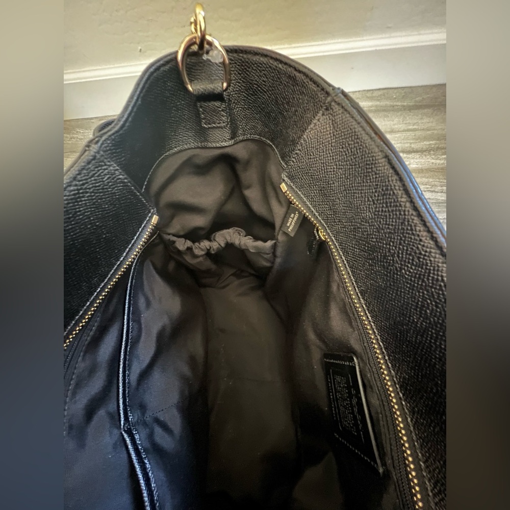 Coach black diaper bag - Picture 5 of 6